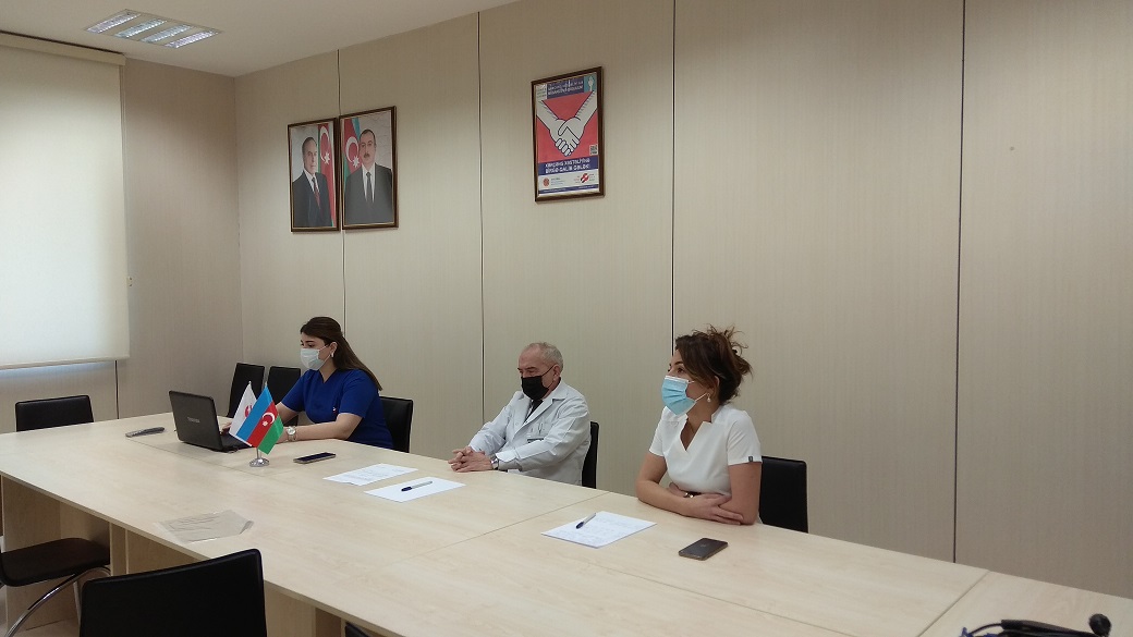Заседание Общества онкологов Азербайджана прошло онлайн в Национальном Центре Онкологии